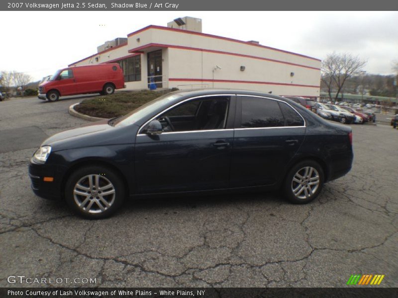 Shadow Blue / Art Gray 2007 Volkswagen Jetta 2.5 Sedan