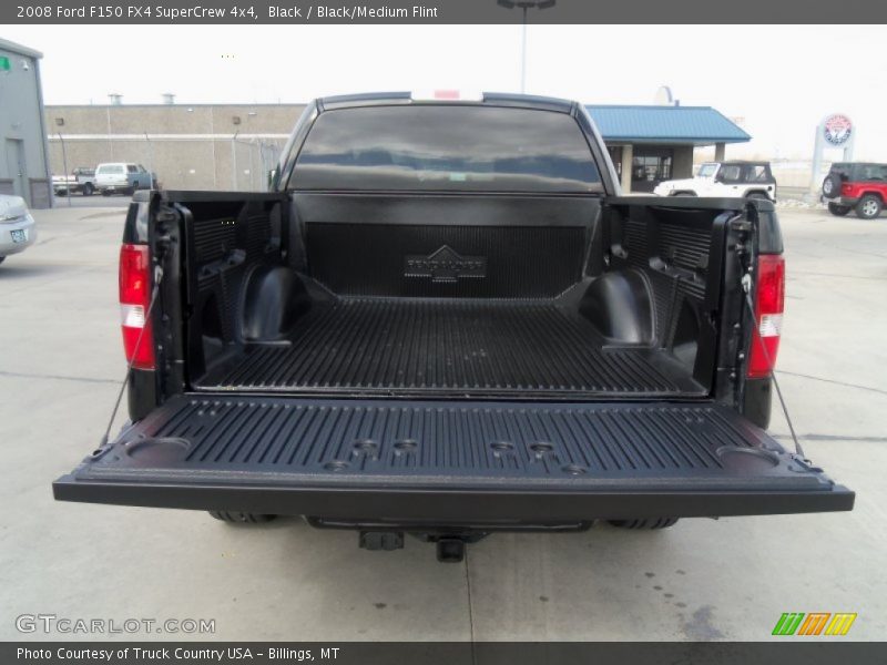 Black / Black/Medium Flint 2008 Ford F150 FX4 SuperCrew 4x4