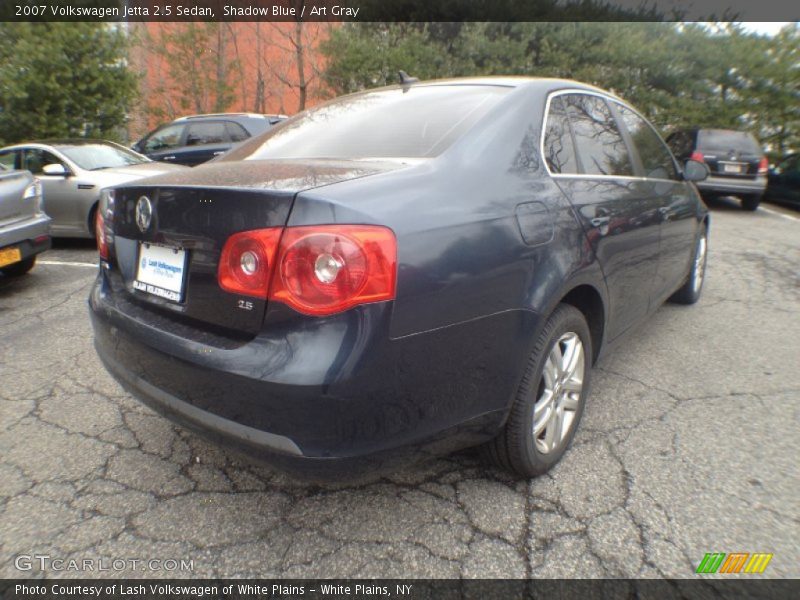 Shadow Blue / Art Gray 2007 Volkswagen Jetta 2.5 Sedan