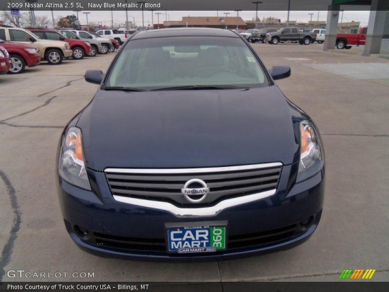 Navy Blue Metallic / Blond 2009 Nissan Altima 2.5 SL