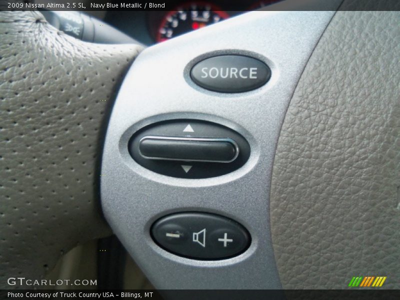 Navy Blue Metallic / Blond 2009 Nissan Altima 2.5 SL