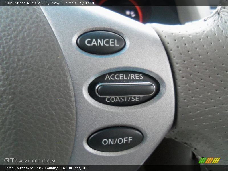 Navy Blue Metallic / Blond 2009 Nissan Altima 2.5 SL