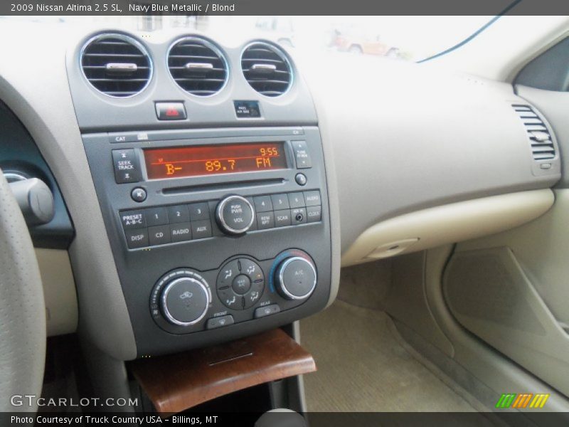 Navy Blue Metallic / Blond 2009 Nissan Altima 2.5 SL