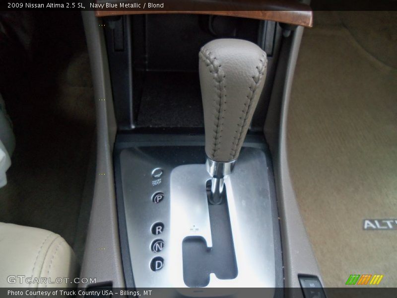 Navy Blue Metallic / Blond 2009 Nissan Altima 2.5 SL