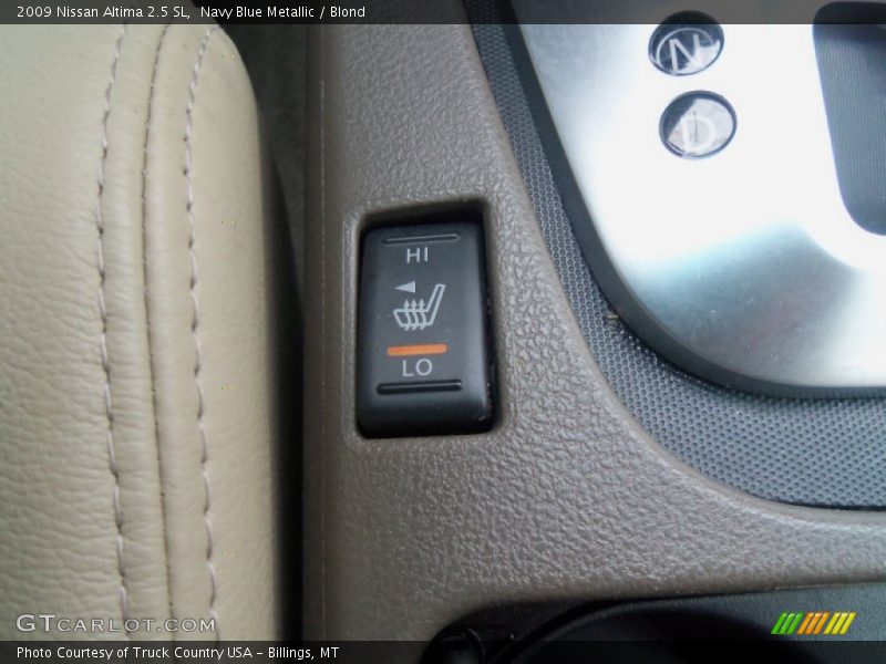 Navy Blue Metallic / Blond 2009 Nissan Altima 2.5 SL