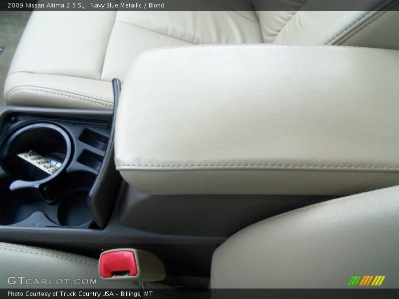 Navy Blue Metallic / Blond 2009 Nissan Altima 2.5 SL