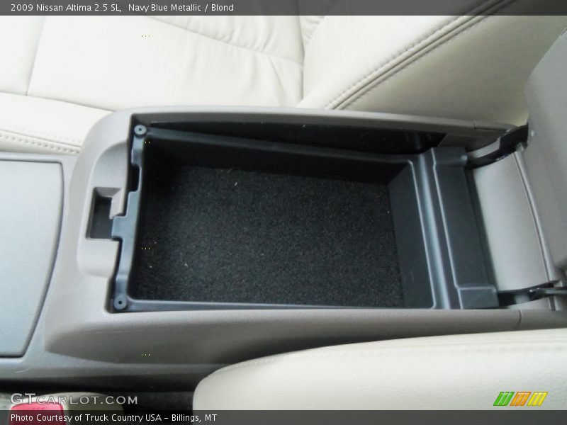 Navy Blue Metallic / Blond 2009 Nissan Altima 2.5 SL