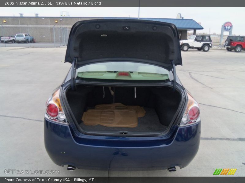 Navy Blue Metallic / Blond 2009 Nissan Altima 2.5 SL