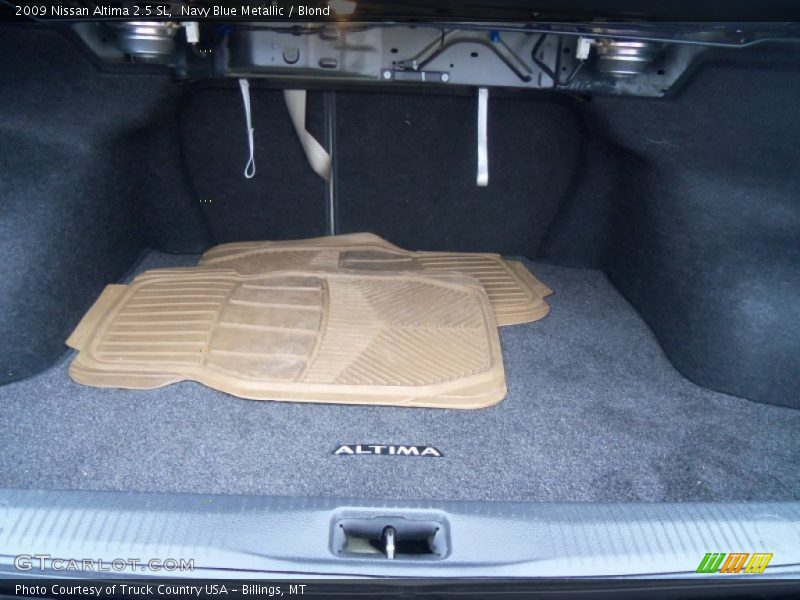 Navy Blue Metallic / Blond 2009 Nissan Altima 2.5 SL