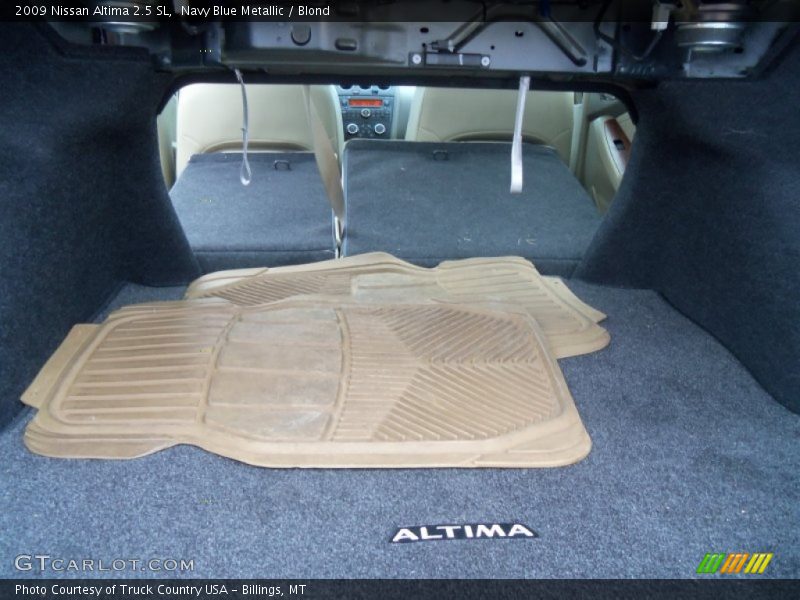 Navy Blue Metallic / Blond 2009 Nissan Altima 2.5 SL