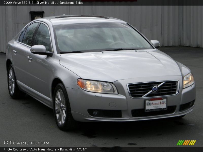 Silver Metallic / Sandstone Beige 2009 Volvo S80 3.2