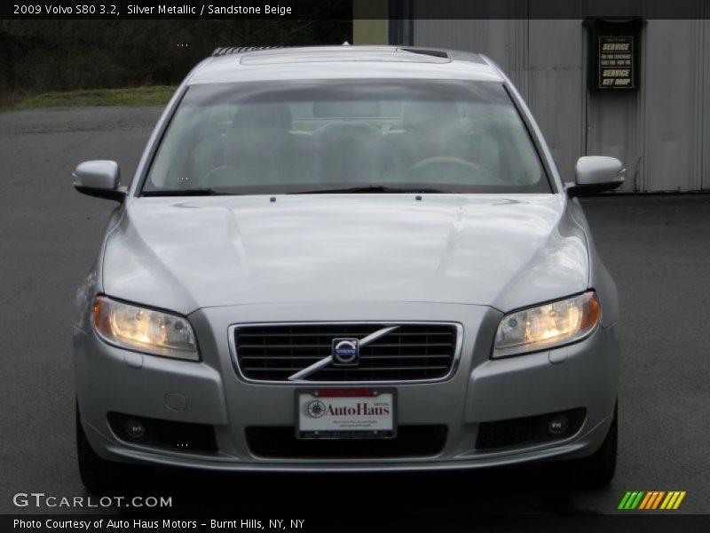 Silver Metallic / Sandstone Beige 2009 Volvo S80 3.2
