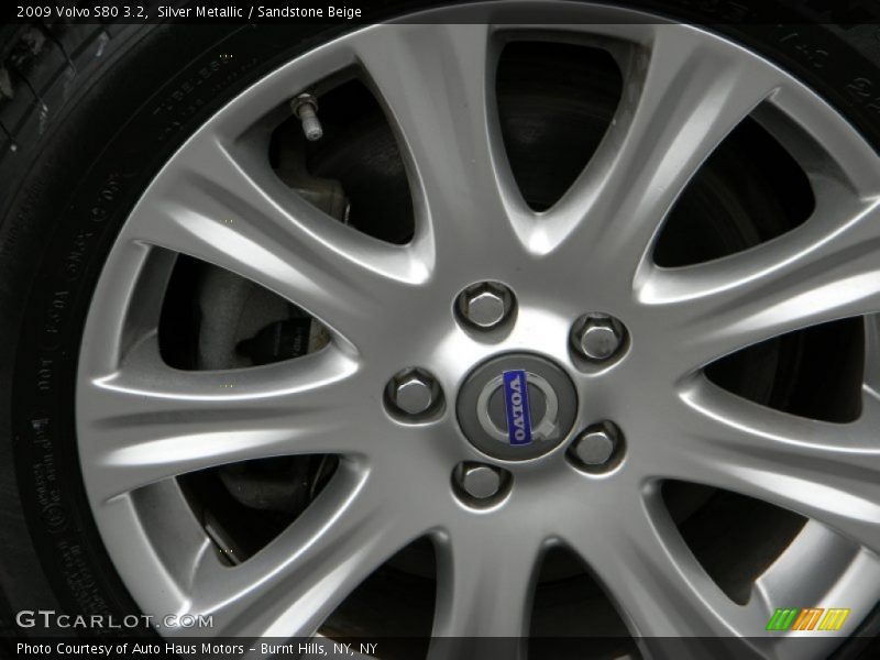 Silver Metallic / Sandstone Beige 2009 Volvo S80 3.2