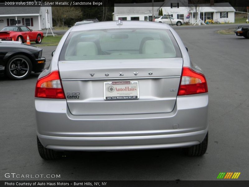 Silver Metallic / Sandstone Beige 2009 Volvo S80 3.2