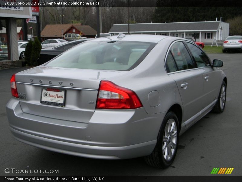 Silver Metallic / Sandstone Beige 2009 Volvo S80 3.2
