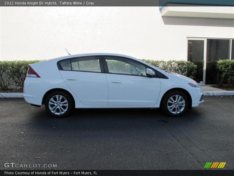 Taffeta White / Gray 2012 Honda Insight EX Hybrid