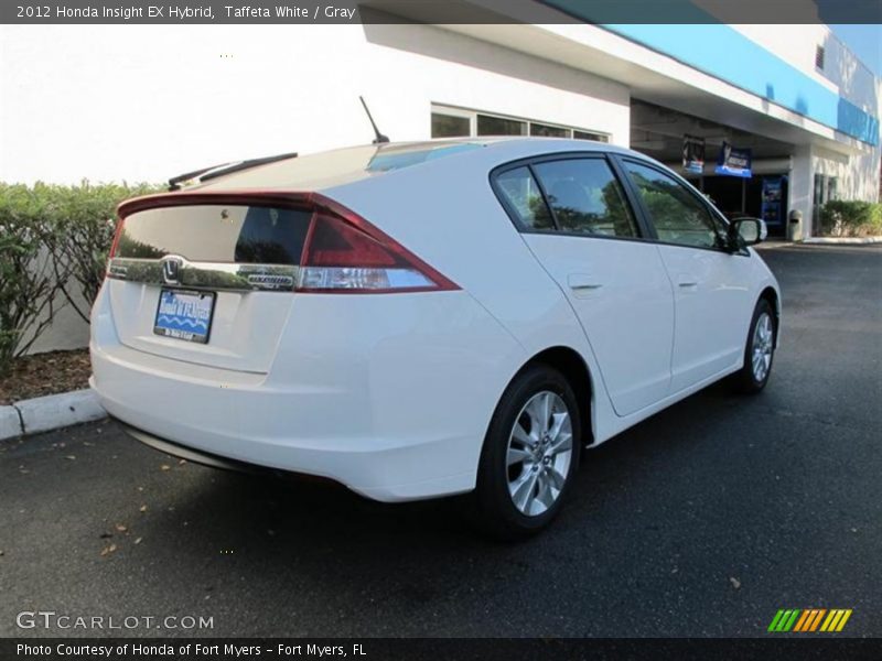 Taffeta White / Gray 2012 Honda Insight EX Hybrid