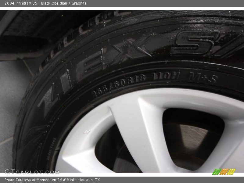 Black Obsidian / Graphite 2004 Infiniti FX 35