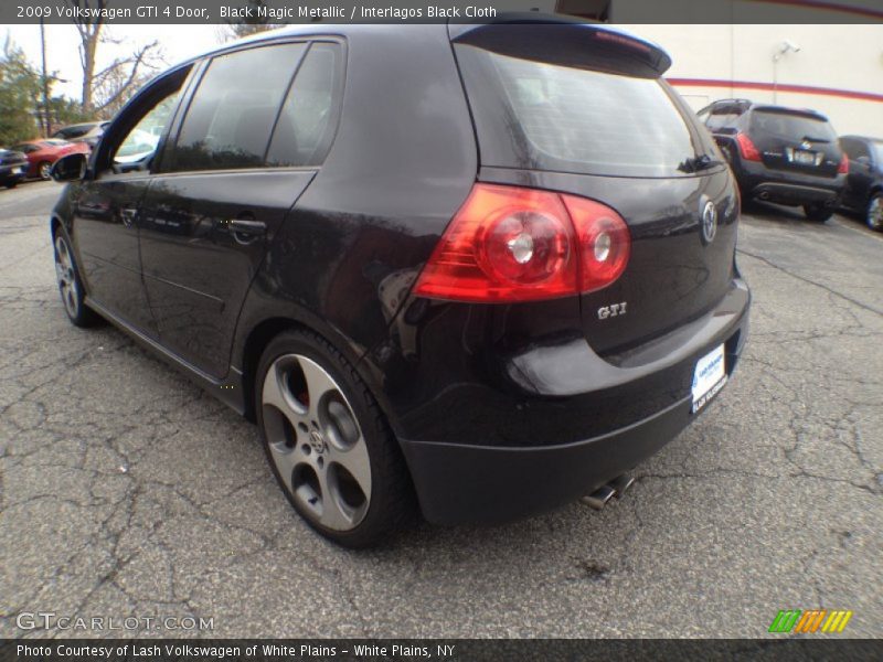 Black Magic Metallic / Interlagos Black Cloth 2009 Volkswagen GTI 4 Door