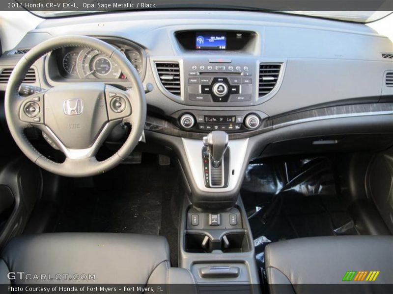 2012 CR-V EX-L Black Interior