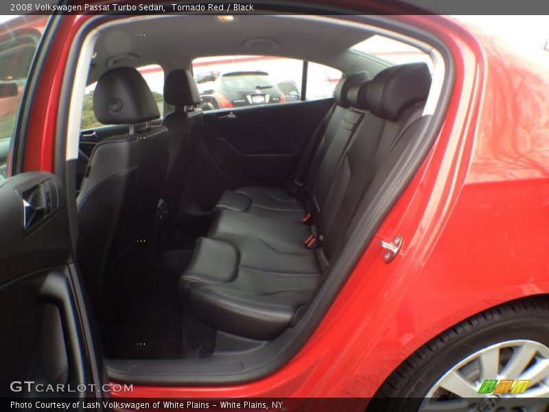 Tornado Red / Black 2008 Volkswagen Passat Turbo Sedan