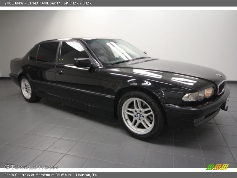Jet Black / Black 2001 BMW 7 Series 740iL Sedan