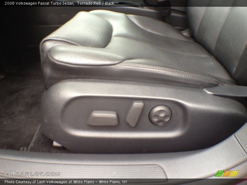 Tornado Red / Black 2008 Volkswagen Passat Turbo Sedan