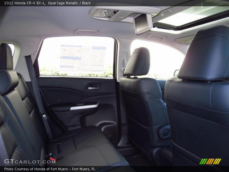Opal Sage Metallic / Black 2012 Honda CR-V EX-L