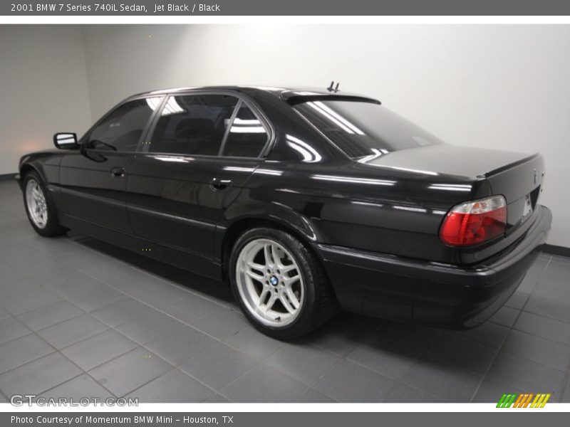 Jet Black / Black 2001 BMW 7 Series 740iL Sedan