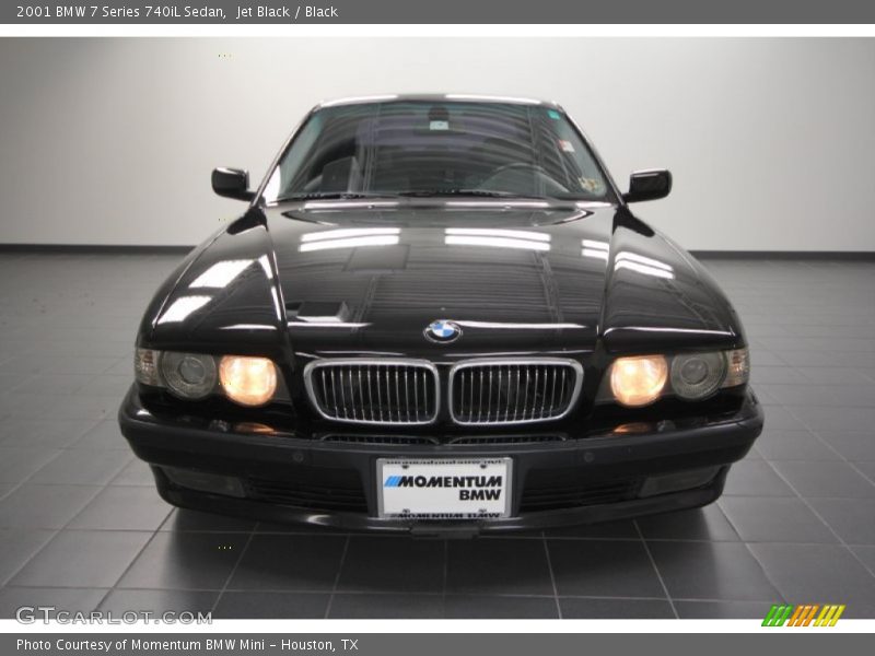 Jet Black / Black 2001 BMW 7 Series 740iL Sedan