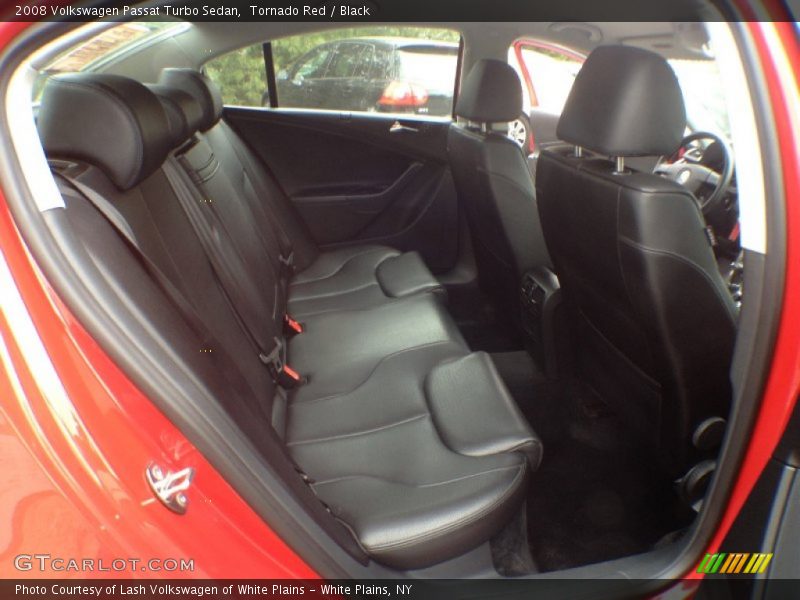 Tornado Red / Black 2008 Volkswagen Passat Turbo Sedan