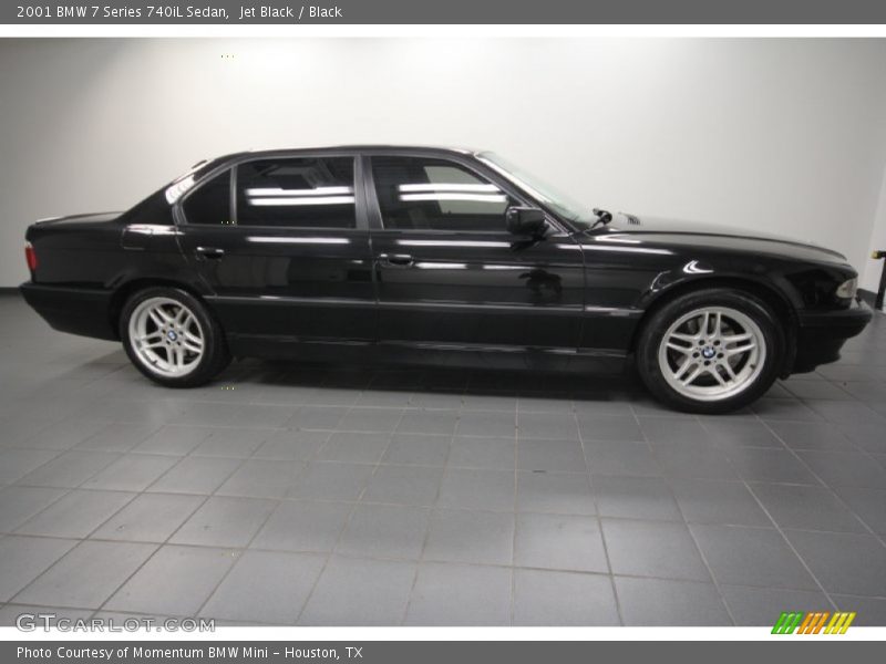 Jet Black / Black 2001 BMW 7 Series 740iL Sedan