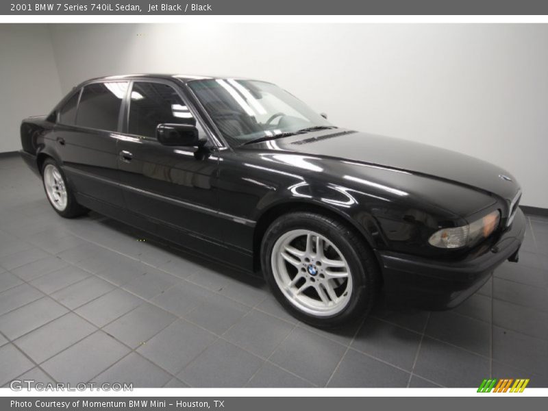 Jet Black / Black 2001 BMW 7 Series 740iL Sedan