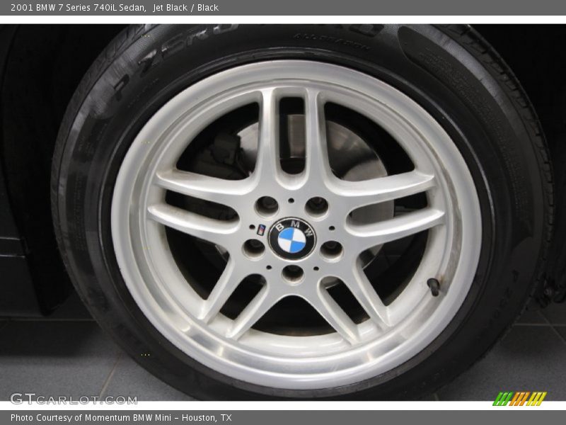 Jet Black / Black 2001 BMW 7 Series 740iL Sedan