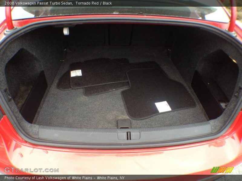 Tornado Red / Black 2008 Volkswagen Passat Turbo Sedan