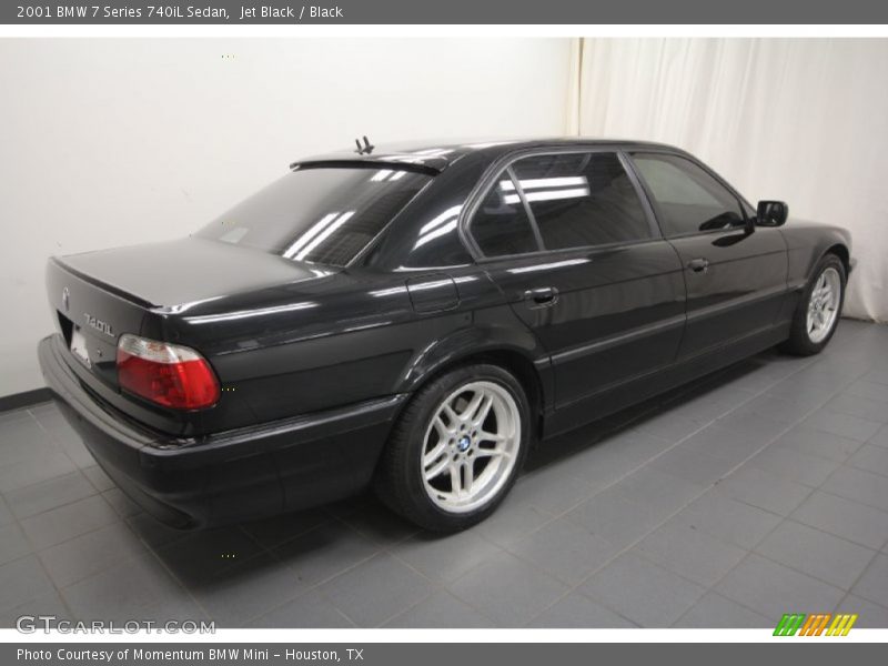 Jet Black / Black 2001 BMW 7 Series 740iL Sedan