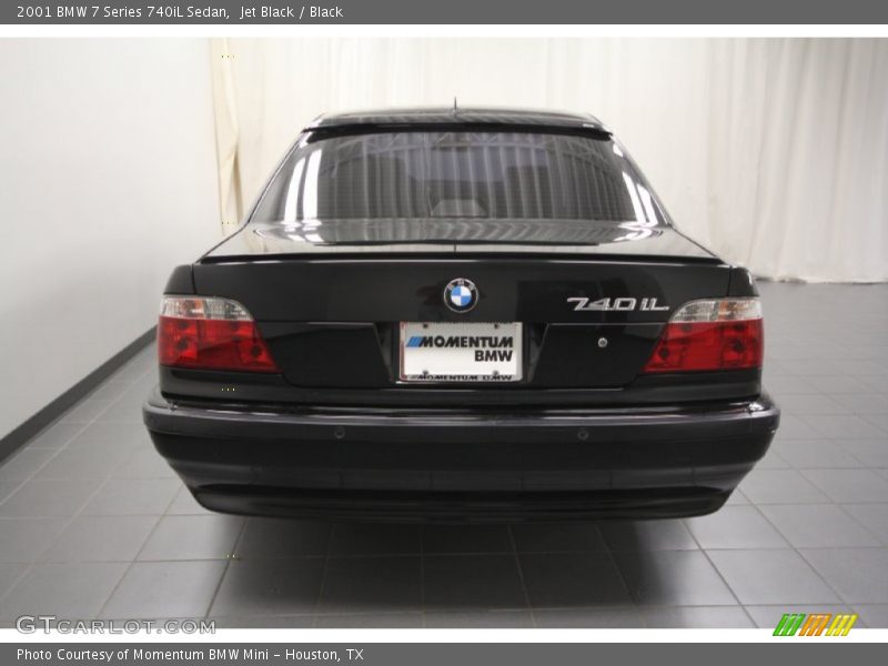 Jet Black / Black 2001 BMW 7 Series 740iL Sedan