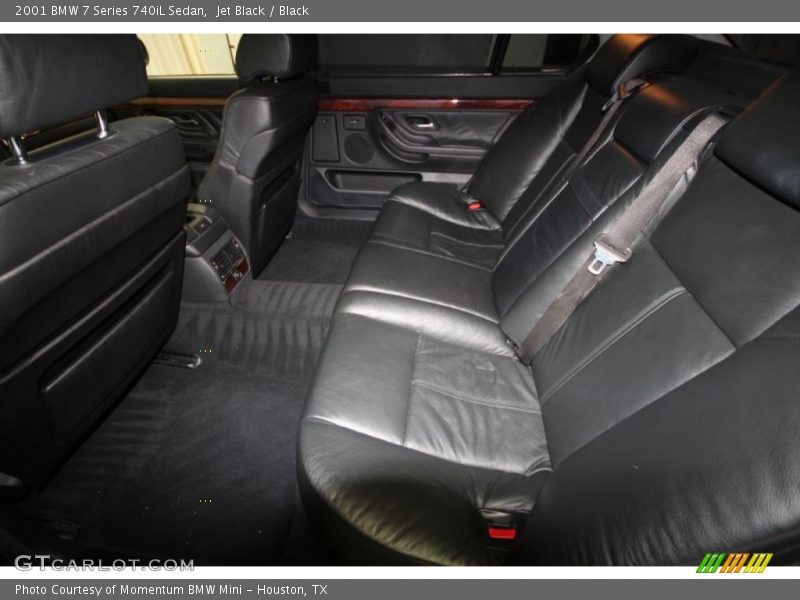 Jet Black / Black 2001 BMW 7 Series 740iL Sedan