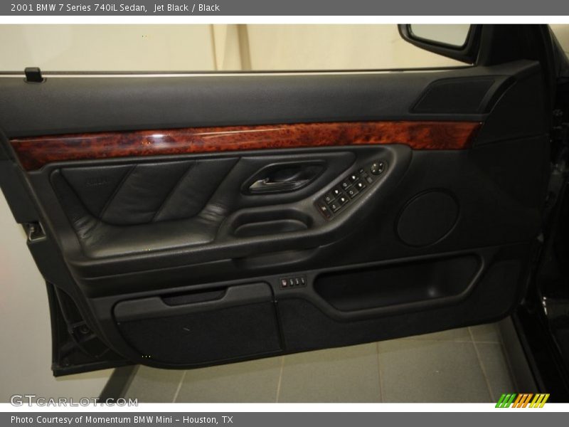 Jet Black / Black 2001 BMW 7 Series 740iL Sedan