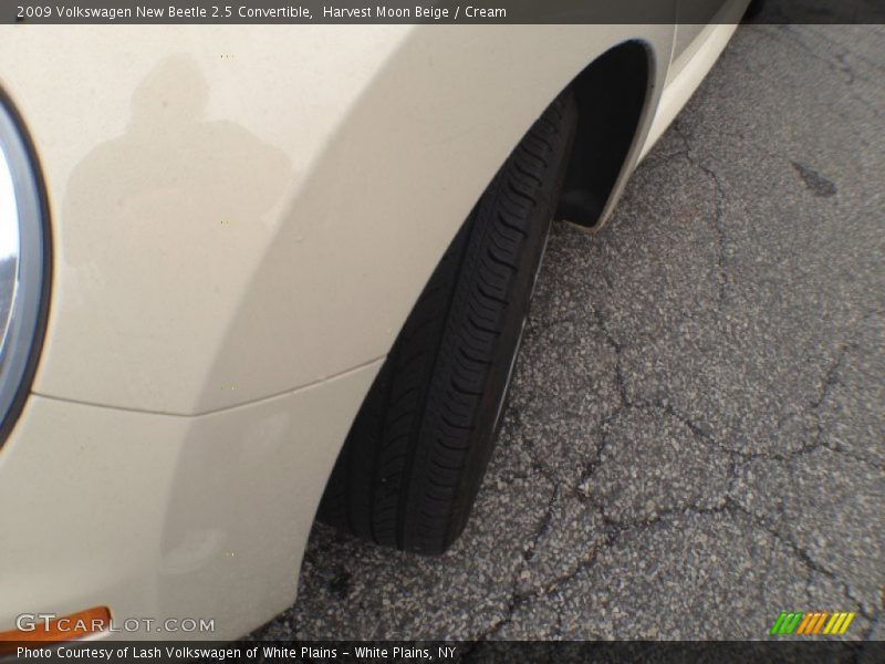 Harvest Moon Beige / Cream 2009 Volkswagen New Beetle 2.5 Convertible
