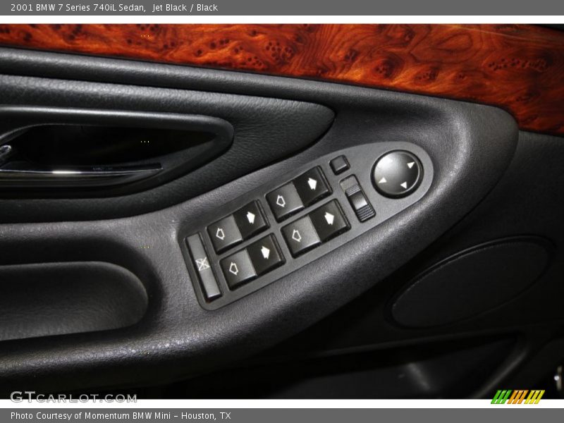 Jet Black / Black 2001 BMW 7 Series 740iL Sedan