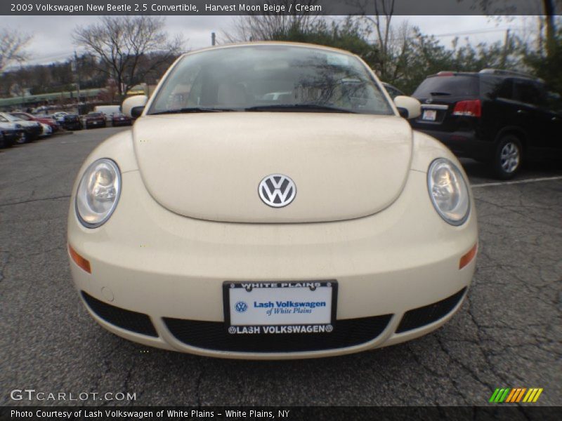 Harvest Moon Beige / Cream 2009 Volkswagen New Beetle 2.5 Convertible