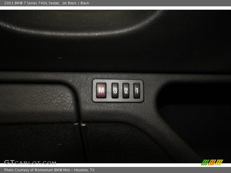 Jet Black / Black 2001 BMW 7 Series 740iL Sedan