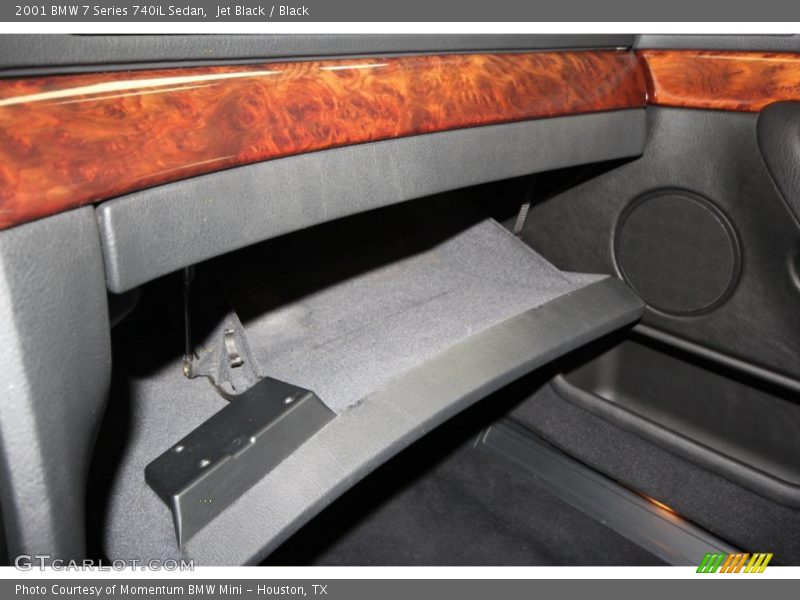 Jet Black / Black 2001 BMW 7 Series 740iL Sedan