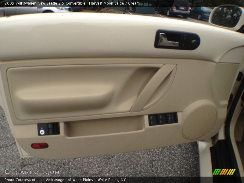 Harvest Moon Beige / Cream 2009 Volkswagen New Beetle 2.5 Convertible