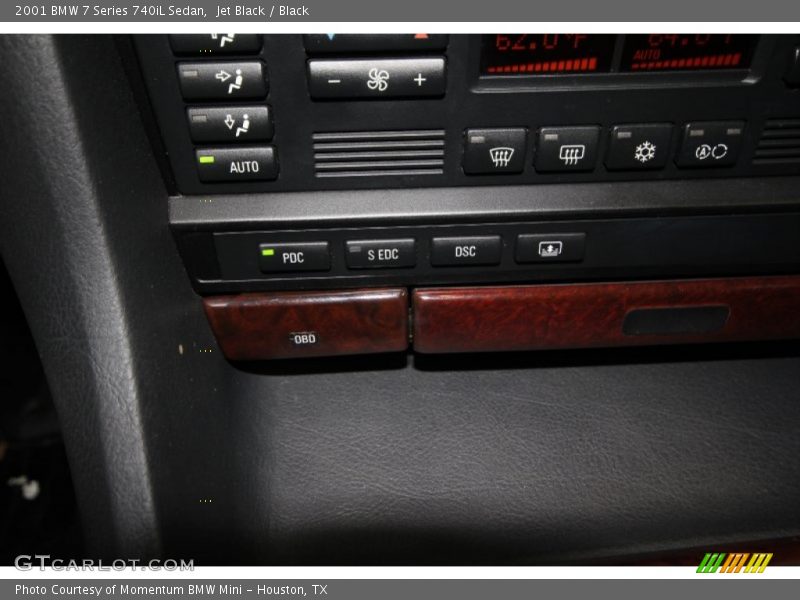 Jet Black / Black 2001 BMW 7 Series 740iL Sedan