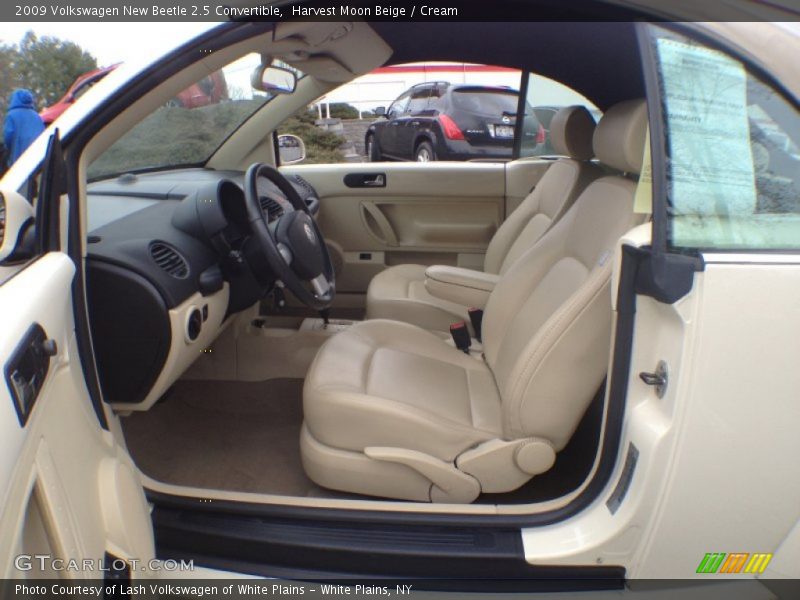  2009 New Beetle 2.5 Convertible Cream Interior