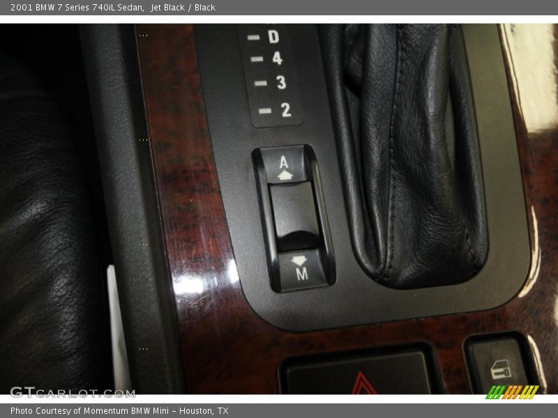 Jet Black / Black 2001 BMW 7 Series 740iL Sedan