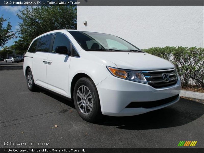 Taffeta White / Truffle 2012 Honda Odyssey EX-L