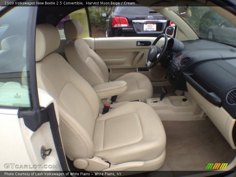  2009 New Beetle 2.5 Convertible Cream Interior